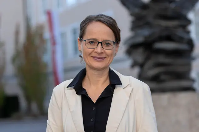 Martina Berthold Landessprecherin der Grünen  | Foto: Land Salzburg/Neumayr/Hofer
