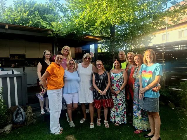 Beim "Summer Chillout" des Vereins "Queer LGBTIQ+" in St. Barbara gab die SPÖ-Bezirksfrauenvorsitzende Sandra Hillebrand ein Statement für mehr Respekt und Vielfalt ab. | Foto: SPÖ Bruck-Mürzzuschlag