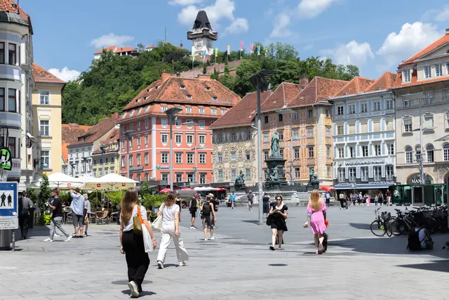 Die Verkostung wird in der Nähe des Grazer Hauptplatzes stattfinden. | Foto: Konstantinov