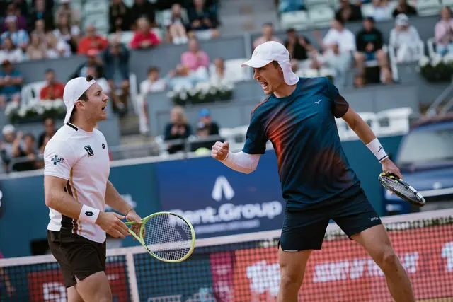 Miedler/Polmans im Halbfinale. | Foto: Mia Knoll