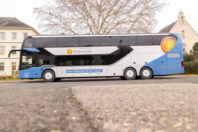 Für den Buslinienbetrieb bedienen sich die VBB auch privater Partnerunternehmen. | Foto: Landesmedienservice Burgenland