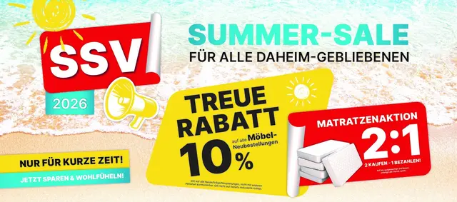 Doppelt sparen beim Schlafkomfort: Im Rahmen der Matratzen-Aktion gibt es ausgewählte Modelle nach dem Prinzip „2 kaufen – 1 bezahlen“. | Foto: Wetscher Max Fügen