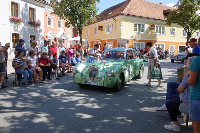 Die Ennstal Classic ist voll im Gange.