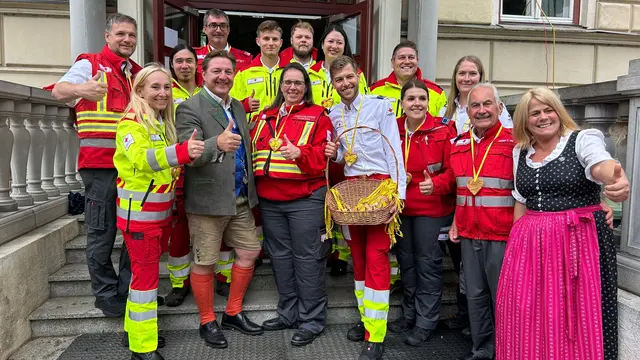 Das Team des Kärntner Roten Kreuzes steht während der gesamten Kirchtagswoche für die professionelle medizinische Versorgung der Besucherinnen und Besucher im Einsatz. | Foto: RK Kärnten