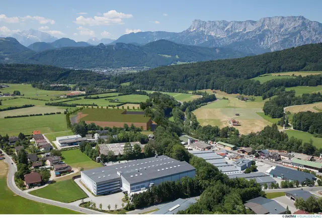 Das geplante Werk 3, visualisiert mit begrüntem Dach. | Foto: Schlotterer/Zuchna