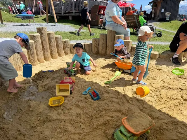 Nicht nur in der großen Sandkiste wurde gespielt was das Zeug hält. | Foto: ORF Tirol/Lena Ritter