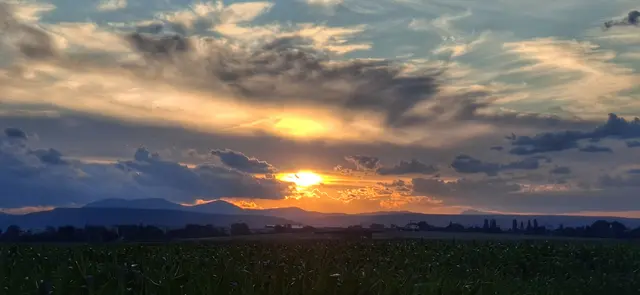 "Sonnenuntergänge sind immer ein Genuss." | Foto: Gerlinde Baumann