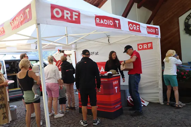 Das beliebte Glücksrad von ORF Radio Tirol. | Foto: Thomas Seelos