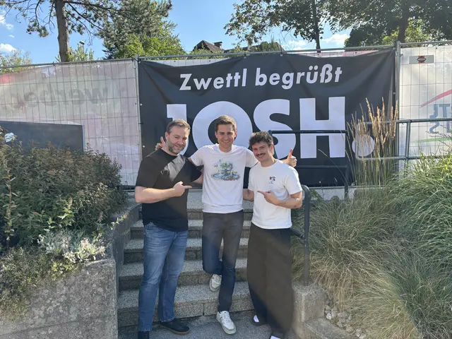 JOSH., Veranstalter Alexander Leutgeb und RIAN. | Foto: Evi Leutgeb