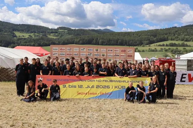 Die Feuerwehrjugend aus dem Bezirk Horn zeigte beim 52. NÖ Landeslager in Küb eindrucksvoll ihr Können. | Foto: David Haberl