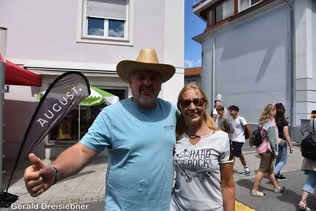 Gerald Dreisiebner mit GR Manuela Eibl | Foto: Gerald Dreisieber