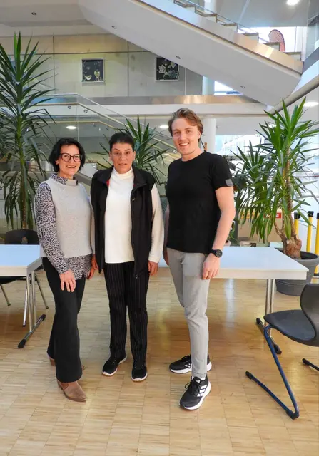 Susanne Hirschbichler, Gabi Ruetz und Felix Germann. | Foto: Feyza Adayli