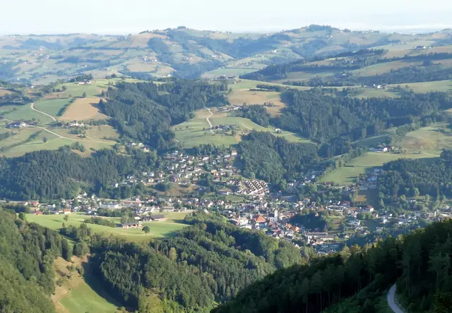 Ybbsitz tief unter mir