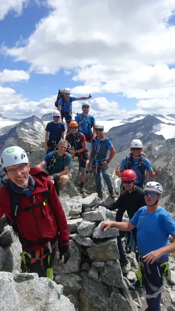 Unterwegs war eine elfköpfige Gruppe des Alpenvereins Schärding sowie der benachbarten Sektionen Passau und Pfarrkirchen. | Foto: Fotos: Gruber-zvg ÖAV Sektion-Schärding