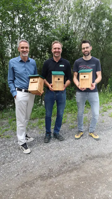V.l.n.r. Gordon Köll, Emanuel Renner, Josef Koch | Foto: GWT