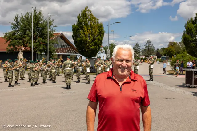 Ehren-HBM Schwechat - Gerhard Kerschhofer. | Foto: cine-motion.at / R. Ivanek