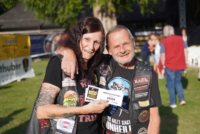 Zwei wahre Musikfans und Stammgäste im Moccamio: Peter Wanda und Margit Kaltenecker.