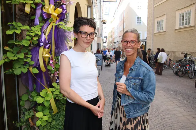Eva und Manuela waren vom Flair in der Stadt beeindruckt.