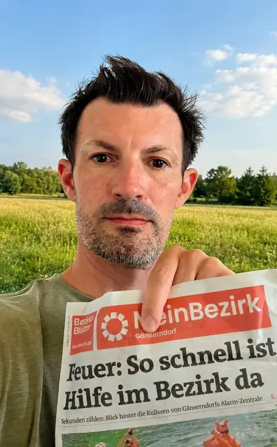 René Lobner lobt Zusammenarbeit mit MeinBezirk. | Foto: Lobner