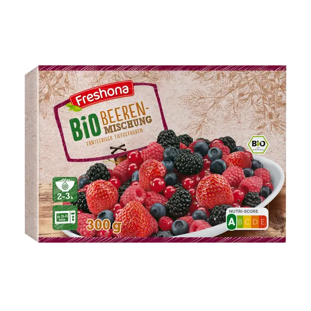 Der Verdacht besteht, dass in den Bio-Beeren von Freshona Noroviren vorkommen können.  | Foto: Lidl