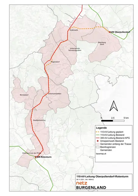 Die Trasse | Foto: Netz Burgenland