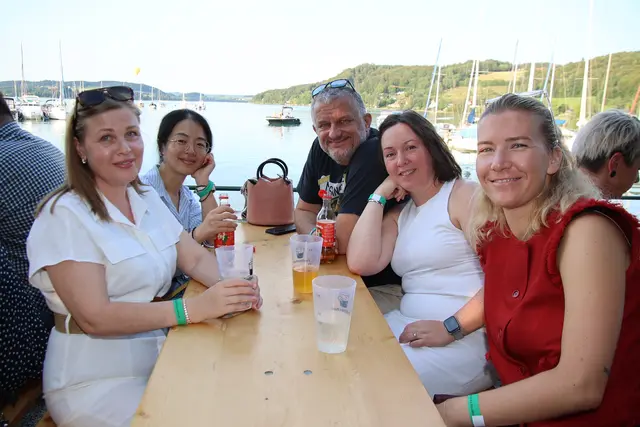 An der Seepromenade fühlten sich die Seefest-Besucher wohl.