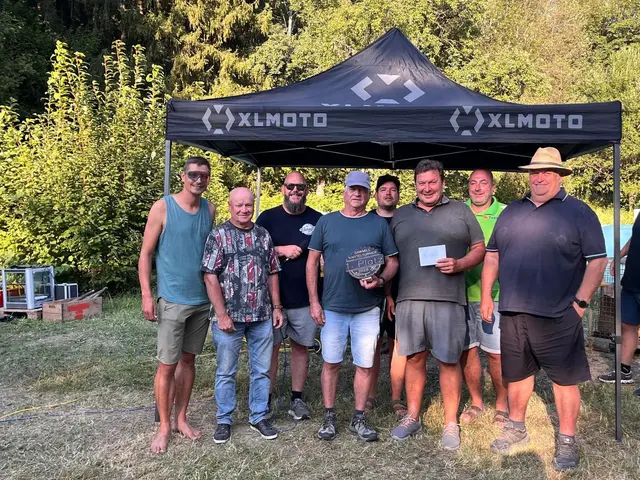 Platz 1 EKC Reintal (Moar: Möslinger Walter, Grill Herbert, Hradil Walter, Kleemair Karl) Preisgeld 500€