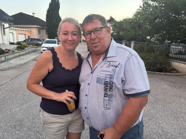 Michi Dörflinger und Bürgermeister Arthur Rasch. | Foto: Martina Schweller