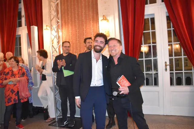 Victor Petroc und Andreas Gergen. | Foto: Mirjam Preineder