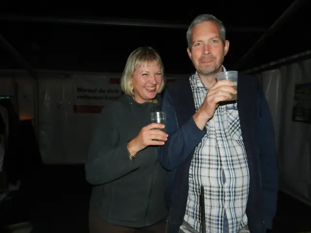 Gabriele u. Oswin Pühringer unterhielten sich blendend.