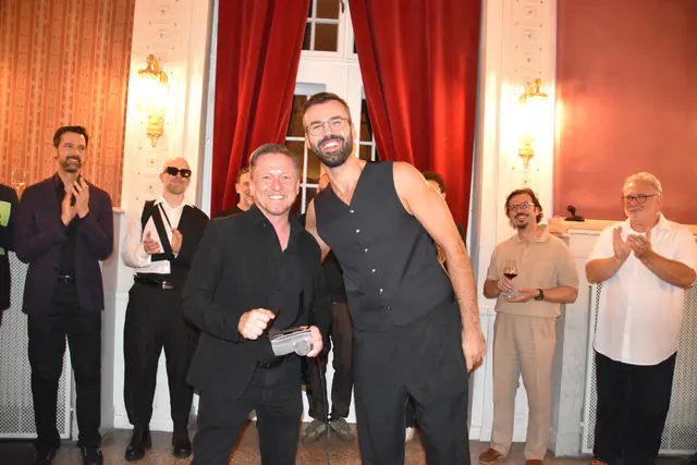 Andreas Gergen und Branimir Agovi. | Foto: Mirjam Preineder