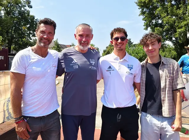 Mario Handl, Andreas Buchta, Marco Heigl und Julian Scherzer. | Foto: Christian Nowotny