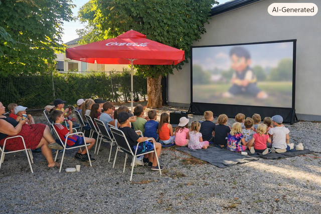 Sommerkino, daheim in St. Marienkirchen