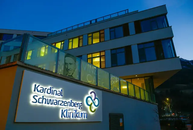 Das Klinikum in Schwarzach | Foto: KSK/Schiel