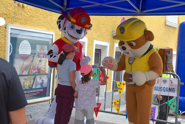 Sehr beliebt: Der Paw Patrol Fotopoint