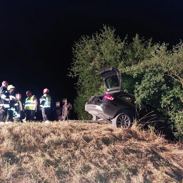 Die Feuerwehr Erlauf führte die Fahrzeugbergung durch. | Foto: DOKU-NÖ