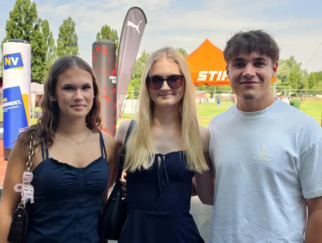 Leona Heinl, Livia Heinl und Georg Pfiel. | Foto: Christian Nowotny