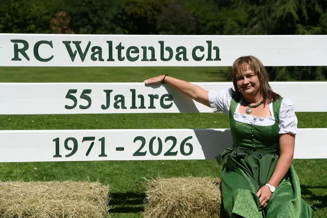 Der Reitclub Waltenbach feierte am Samstag sein 55-jähriges Jubiläum. Im Bild: Präsidentin Barbara Lechner | Foto: Bernd Haider