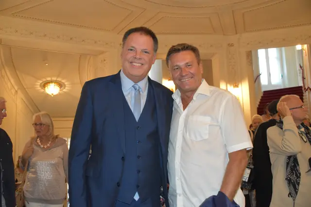 Kai-Uwe Garrels und Michael Lakner. | Foto: Mirjam Preineder