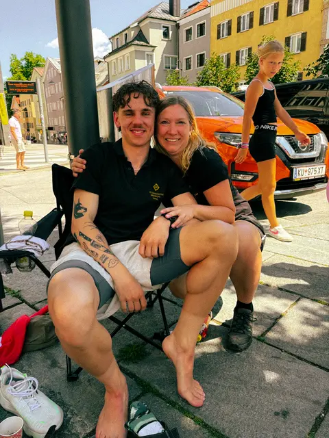 Fabian blickt stolz auf seinen „Lauf meines Lebens“ zurück. Mehr als 1.400 Euro kamen bislang für die Kinderkrebshilfe Tirol zusammen. | Foto: Motioncraft/Jakob Kirnbauer