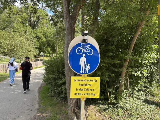 Die Umleitung mit Fahrverbot: Offensichtlich nicht für alle Nutzerinnen und Nutzer verständlich.  | Foto: MeinBezirk/Markus Kropac