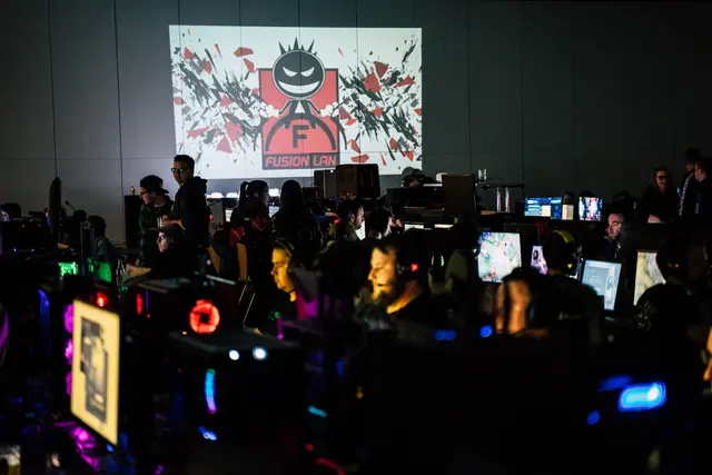 Die Lan-Partys finden jeden Sommer in der Messe Ried statt. | Foto: Austrian Force