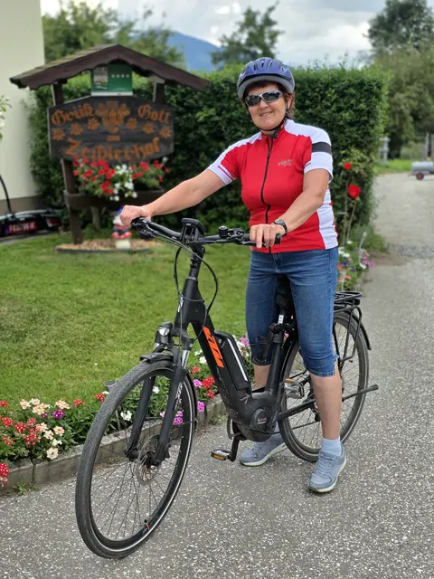 Zur Entspannung wird ab und zu eine Runde mit dem Fahrrad gedreht.
 | Foto: Zeislerhof