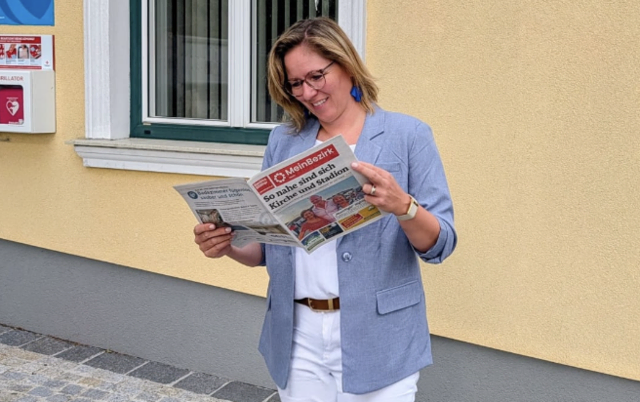 Bürgermeisterin Gabriele Kernstock aus Sankt Bernhard-Frauenhofen, einer Gemeinde am Rand des Bezirks Horn, sieht kostenlose Regionalmedien als unverzichtbaren Partner. | Foto: Gemeinde Sankt Bernhard