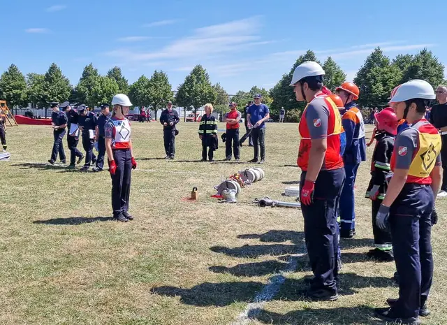 Die Mooskirchner Feuerwehrjugend stellte ihr Können unter Beweis. | Foto: FF Mooskirchen