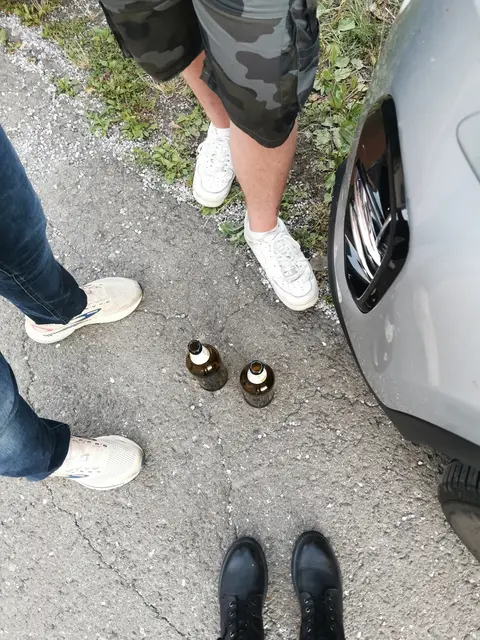 Gegen ein Parkplatz Bier in Ehren kann sich niemand wehren.