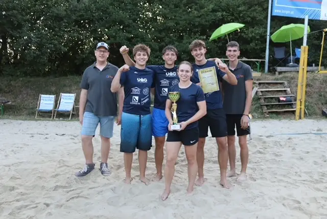 1. Platz: Paul Eggenberger, Balthasar Oberndorfer, Anja Fasching und Tobias Erla mit Dominik Appeltauer und Jakob Sainitzer | Foto: LJ Ludweis