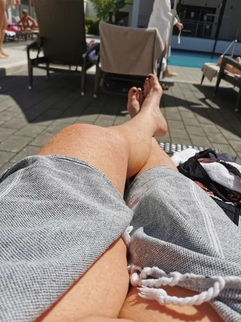 Chillen im Asia Spa nach dem ersten Area 53-Tag.