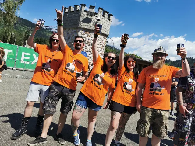 Extra aus Salzburg angereist - echte Jazz-Gitti-Fans.