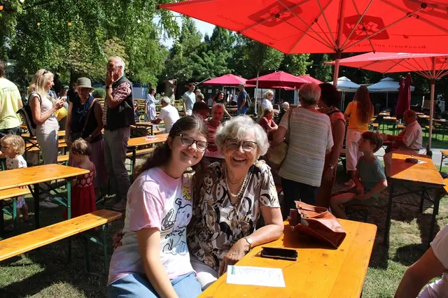 Aus Amerika kam Anna (hier mit Oma Herta) | Foto: mc